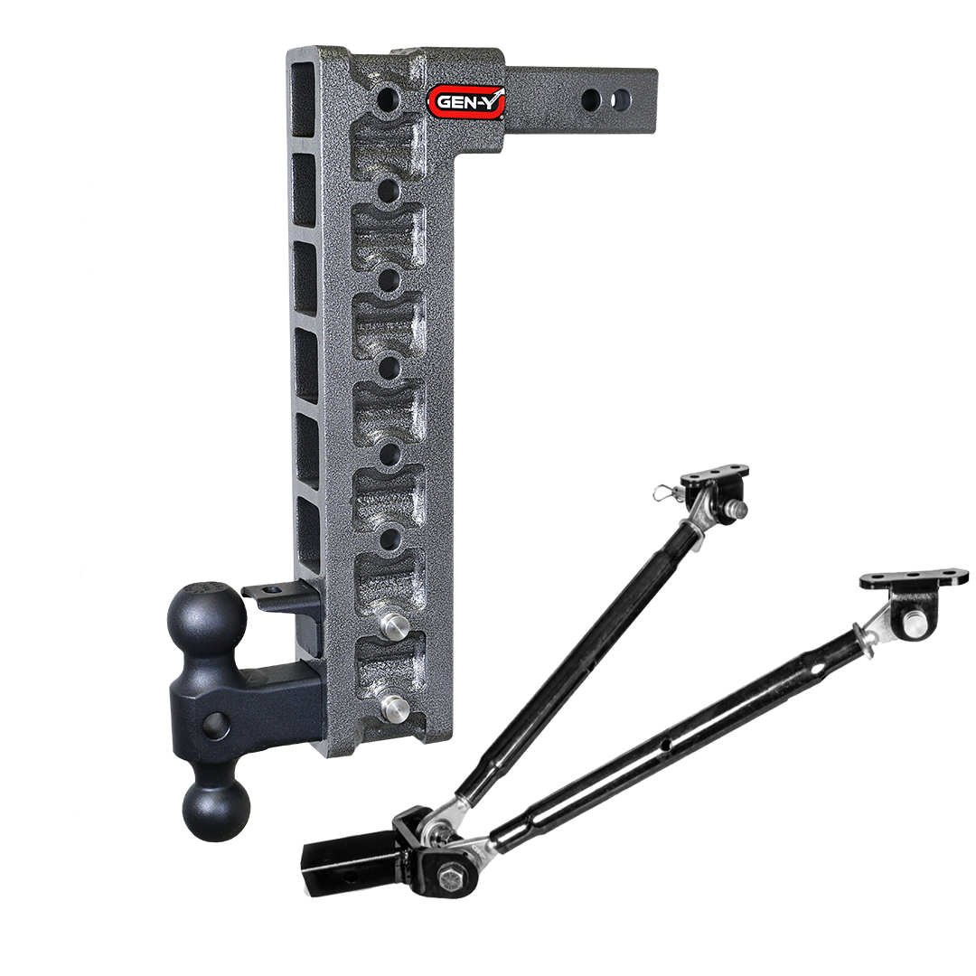 The MEGA-DUTY 10K Drop Hitch (2" Shank)