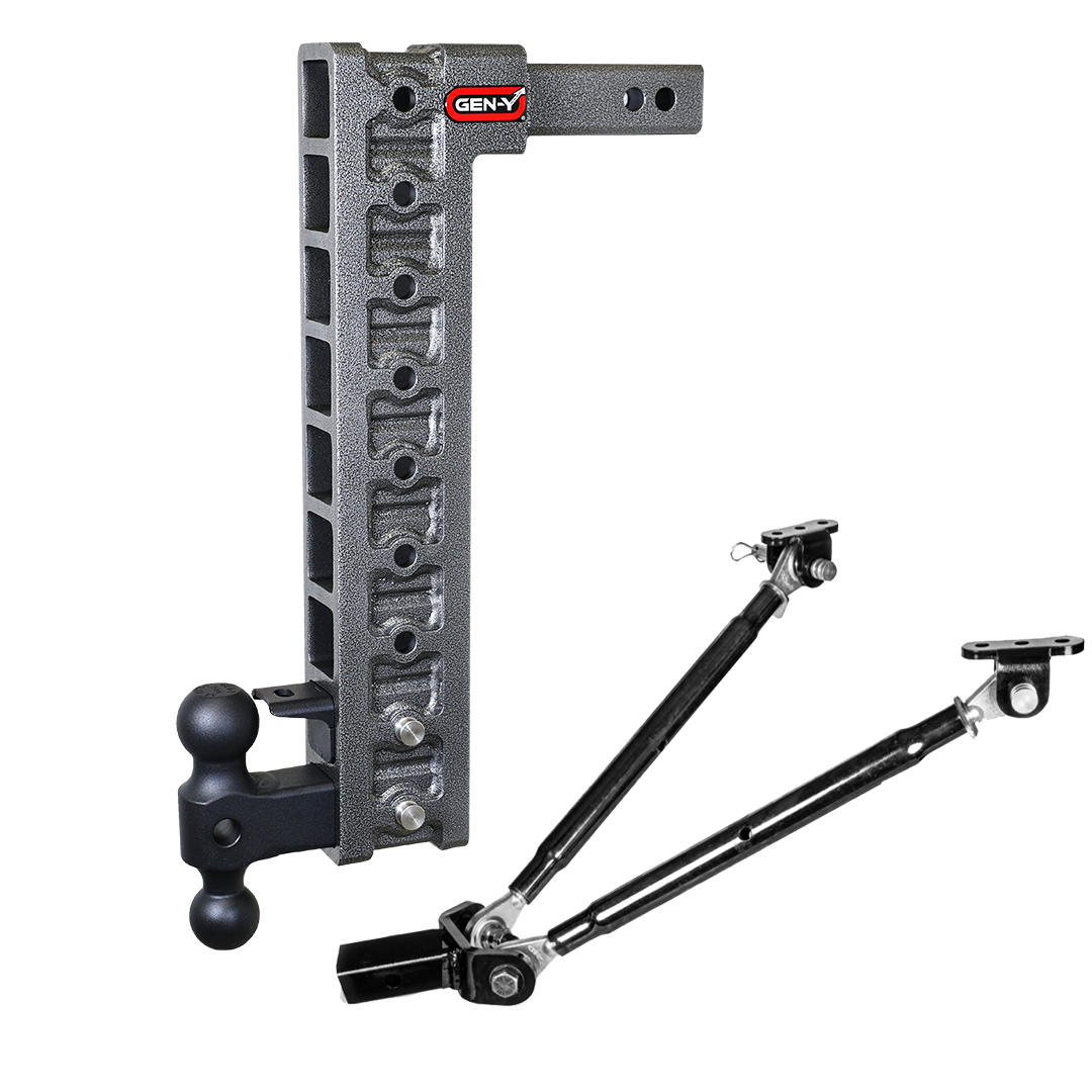 The MEGA-DUTY 10K Drop Hitch (2" Shank)