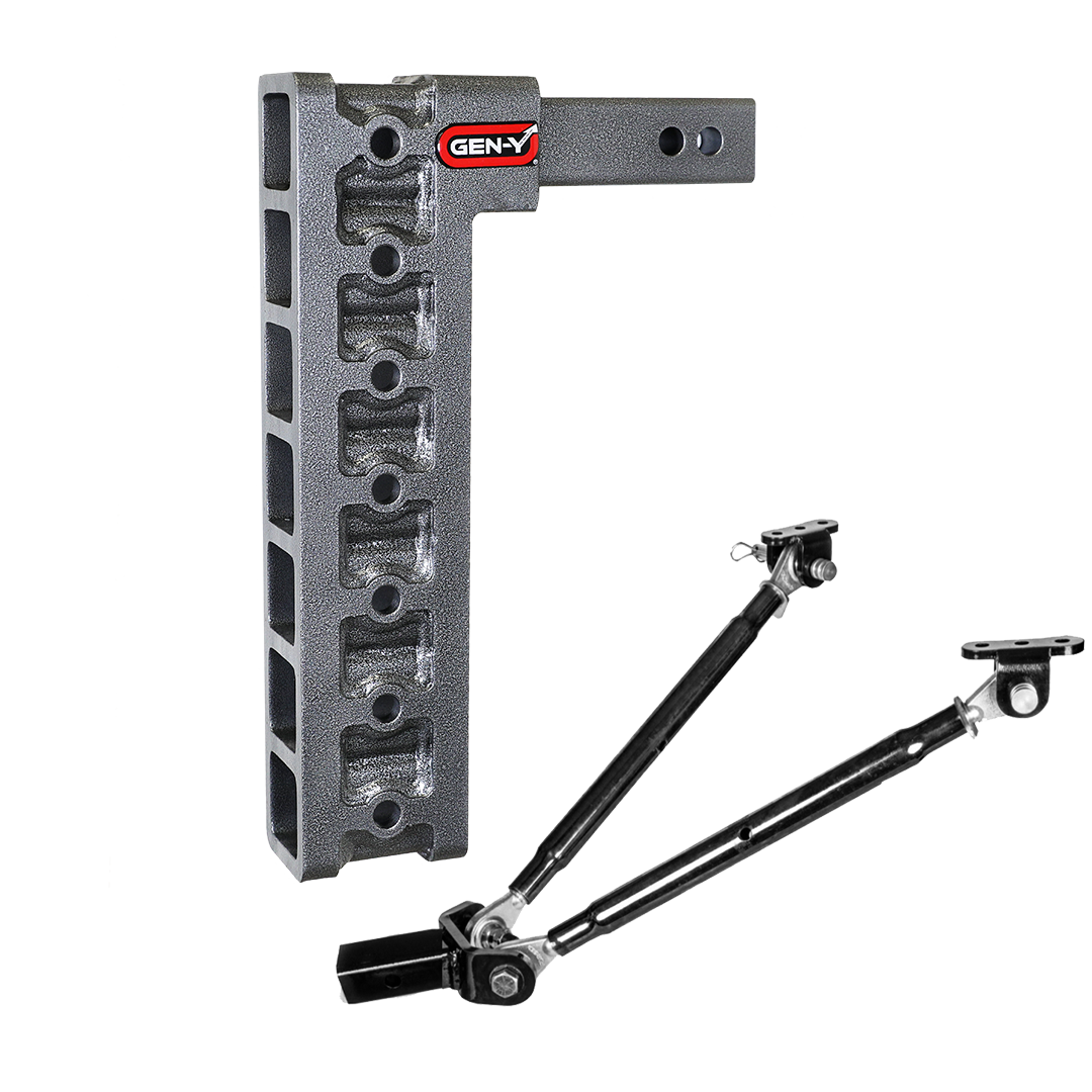 The MEGA-DUTY 16K Drop Hitch (2" Shank)