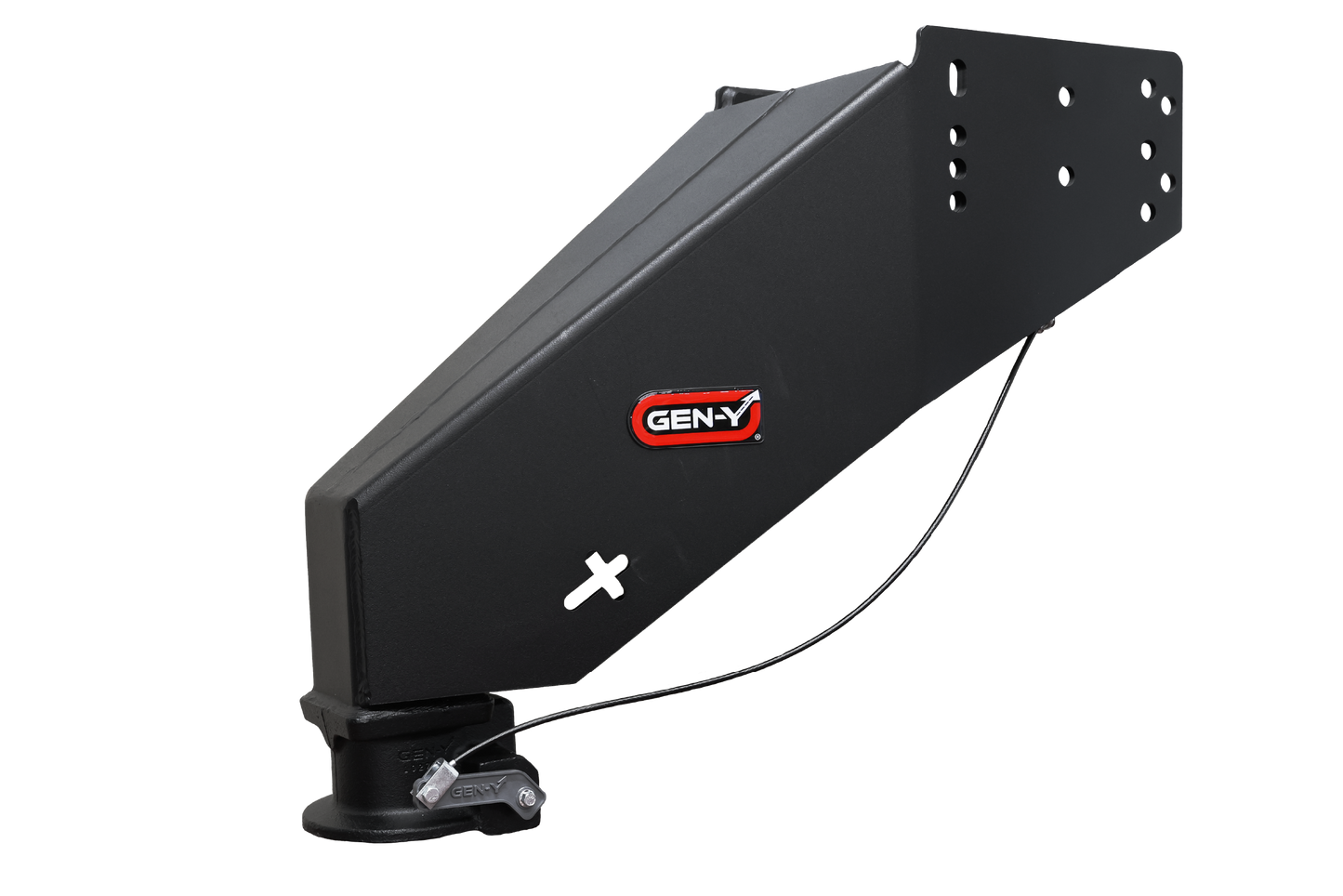 The NOMAD Fifth Wheel-to-Gooseneck Static Pin Box with SnapLatch Coupler