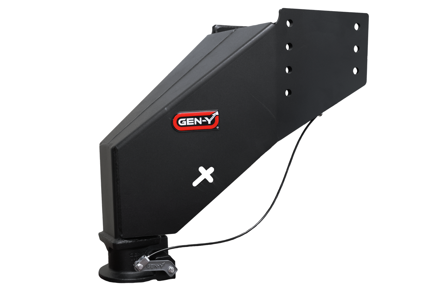 The NOMAD Fifth Wheel-to-Gooseneck Static Pin Box with SnapLatch Coupler