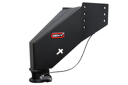 The NOMAD Fifth Wheel-to-Gooseneck Static Pin Box with SnapLatch Coupler