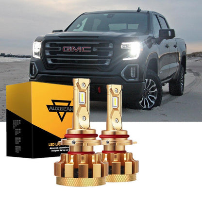 For 2000-2001 GMC Sierra 1500 F-16 Plus Series Built-in Canbus Automotive Grade 14000LM LED Light Bulbs High Low Beam Bundle