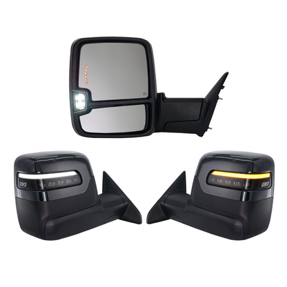 2023+ Style Ram Tow Mirrors | 2019-2024 Dodge Ram 1500