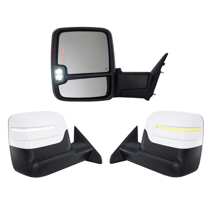 2023+ Style Ram Tow Mirrors | 2019-2024 Dodge Ram 1500