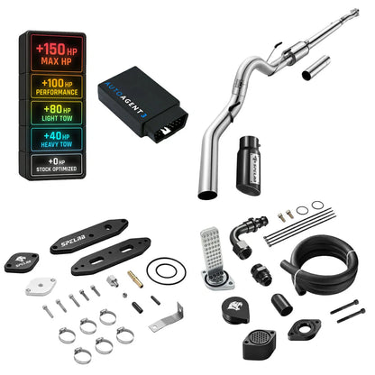 DPF/DEF/EGR/CCV Delete for 2020-2024 Ford 6.7L Powerstroke F250 F350 F450 All-in-One Kit