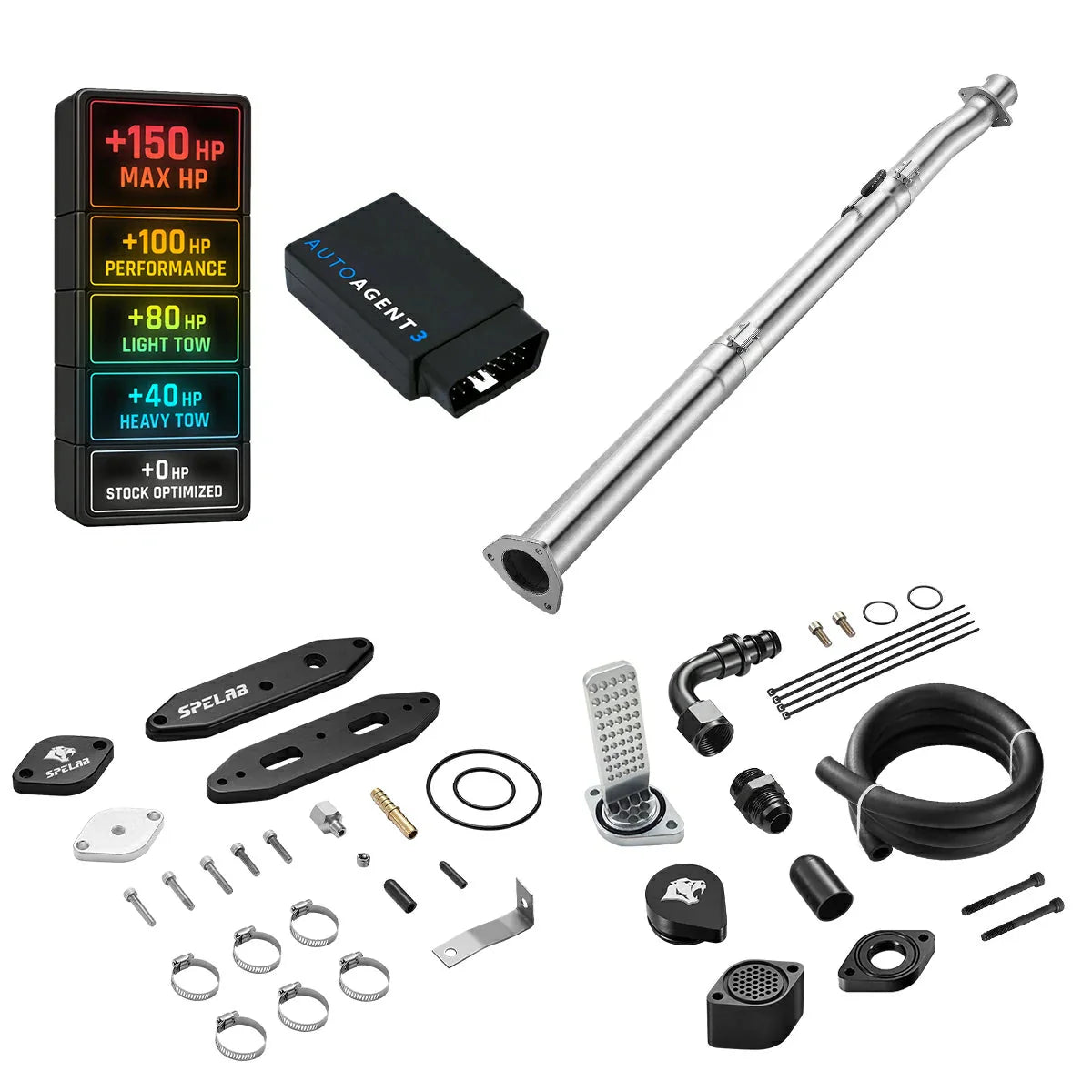 DPF/DEF/EGR/CCV Delete for 2020-2024 Ford 6.7L Powerstroke F250 F350 F450 All-in-One Kit