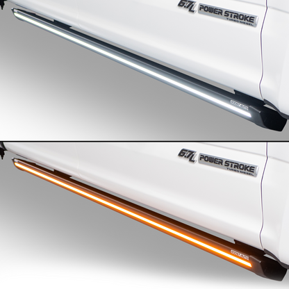 Lumastep M2 Powered Light Up Running Boards | 2017-2022 Ford F250/F350 Superduty