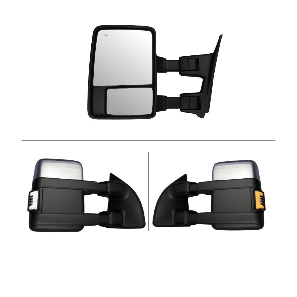 Ford F250/F350 Superduty (2008-2016) Tow Mirrors - 2008 Style