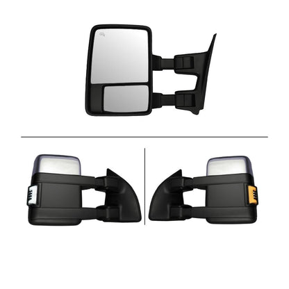 Ford F250/F350 Superduty (2008-2016) Tow Mirrors - 2008 Style
