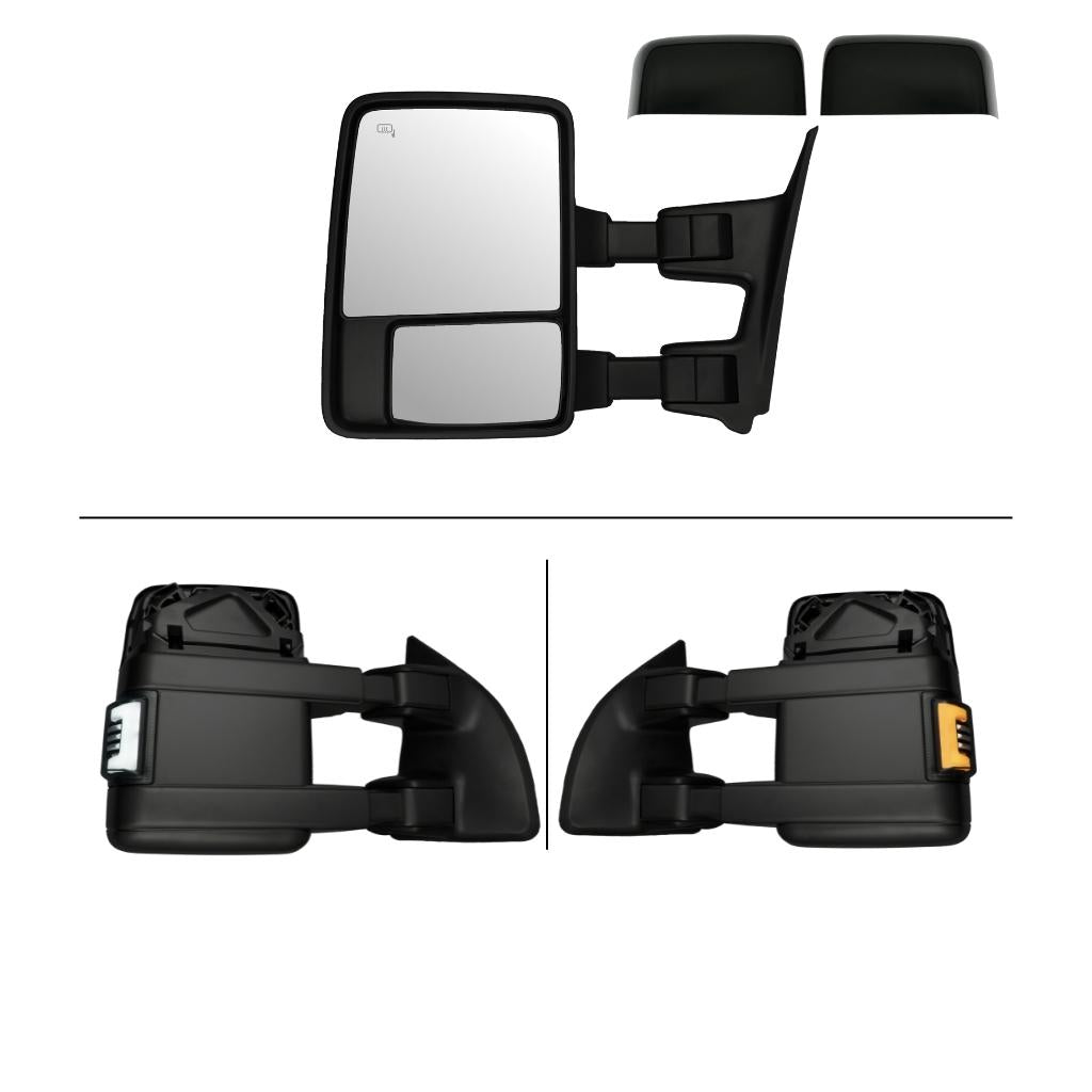 Ford F250/F350 Superduty (2008-2016) Tow Mirrors - 2008 Style