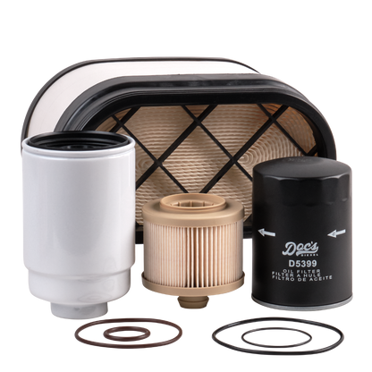 Doc's Diesel Chevrolet/GMC Express, Savanna 6.6L Duramax Filter Set 2006-2014