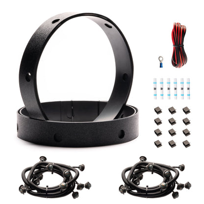 Rocker Running Light Kit For 11-25 Ford Super Duty