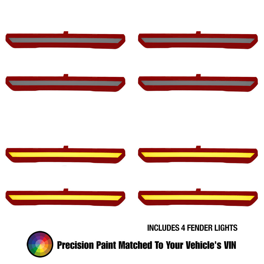 2023-2026 GMC Canyon Fender Lights - Smoked / Frosted