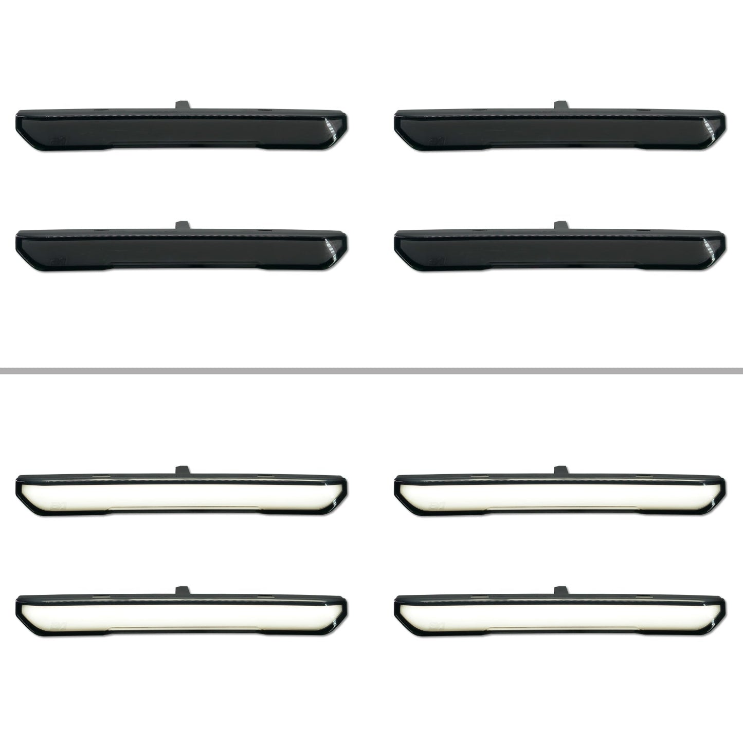 2020-2026 GMC Sierra 2500/3500 Fender Lights - Smoked / Frosted