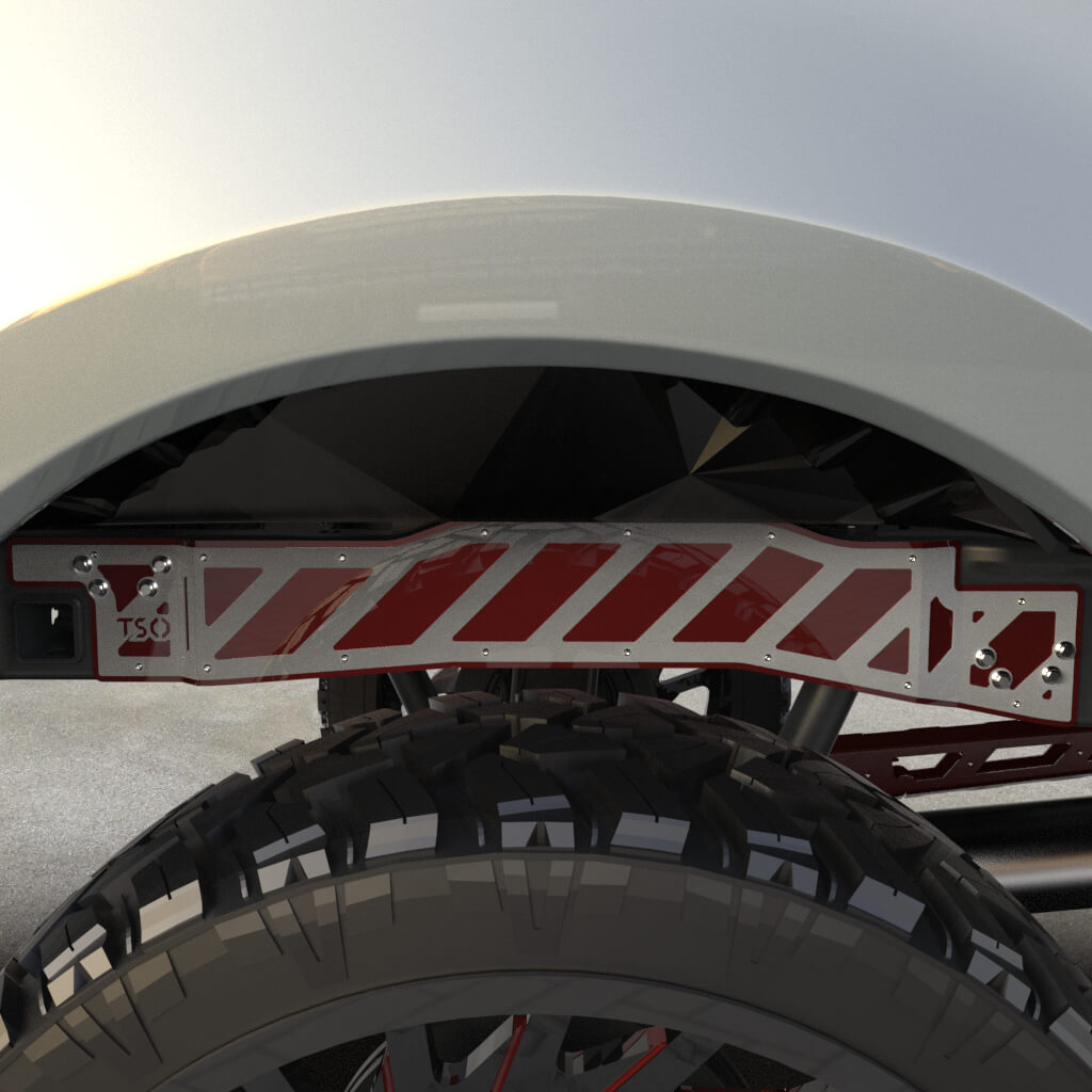 17-22 Ford Super Duty Frame Overlays