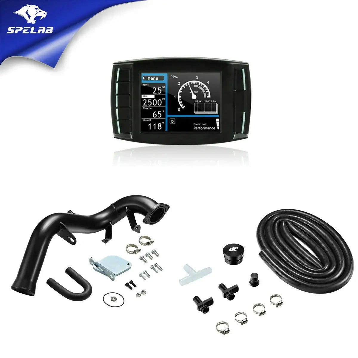 EGR/CCV Reroute/Tuner/ Delete 2007.5-2010 LMM 6.6L Duramax All-in-One Kit |SPELAB