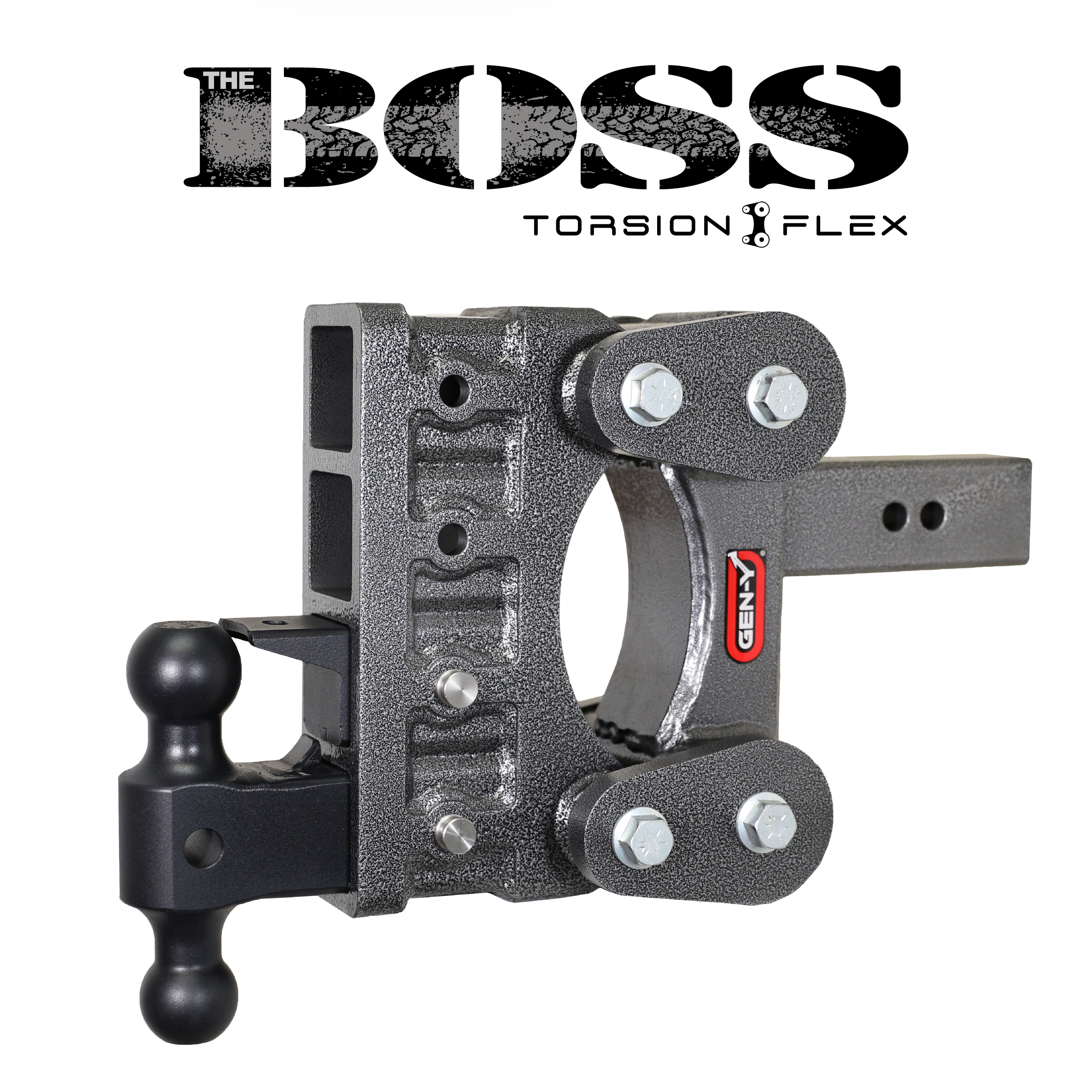 The BOSS 32K (Torsion-Flex) Drop Hitch (2 ½” & 3" Shank)
