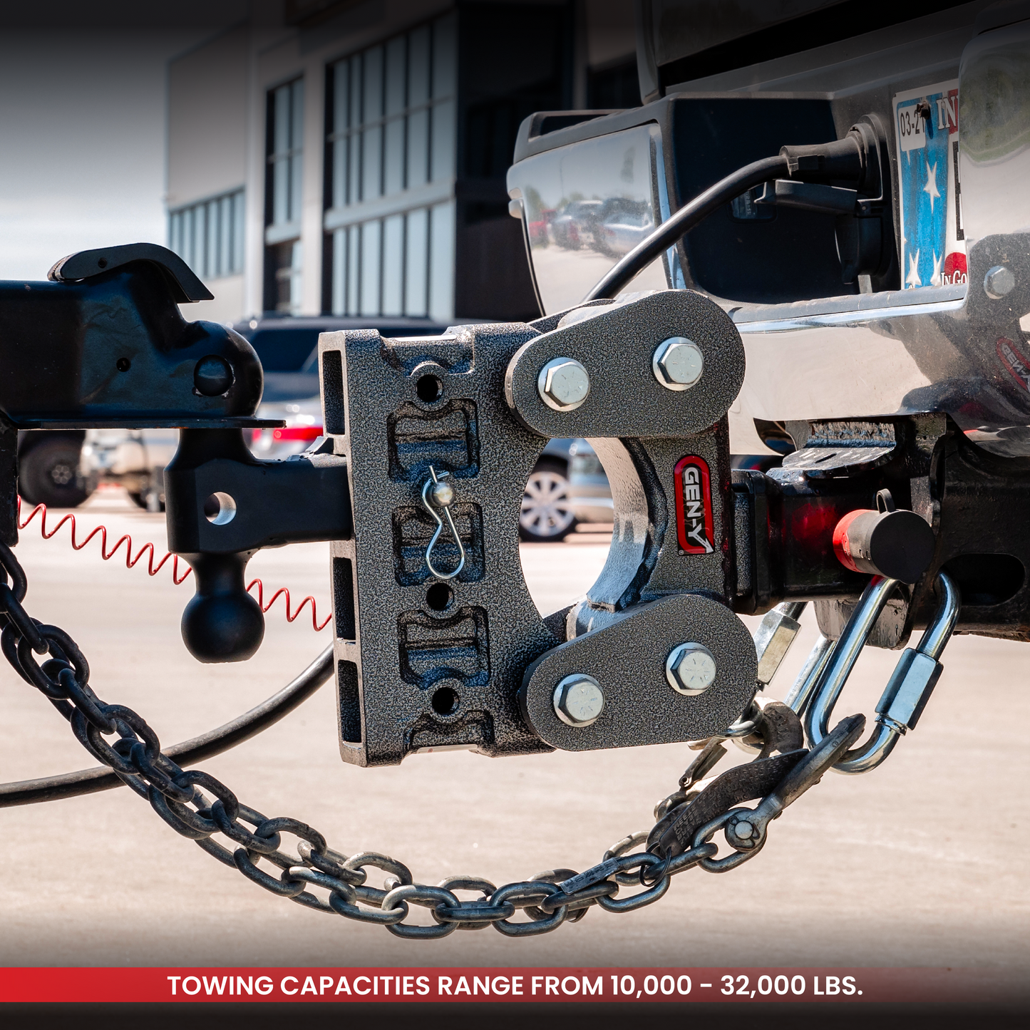 The BOSS 21K (Torsion-Flex) Drop Hitch (2 ½" or 3" Shank)