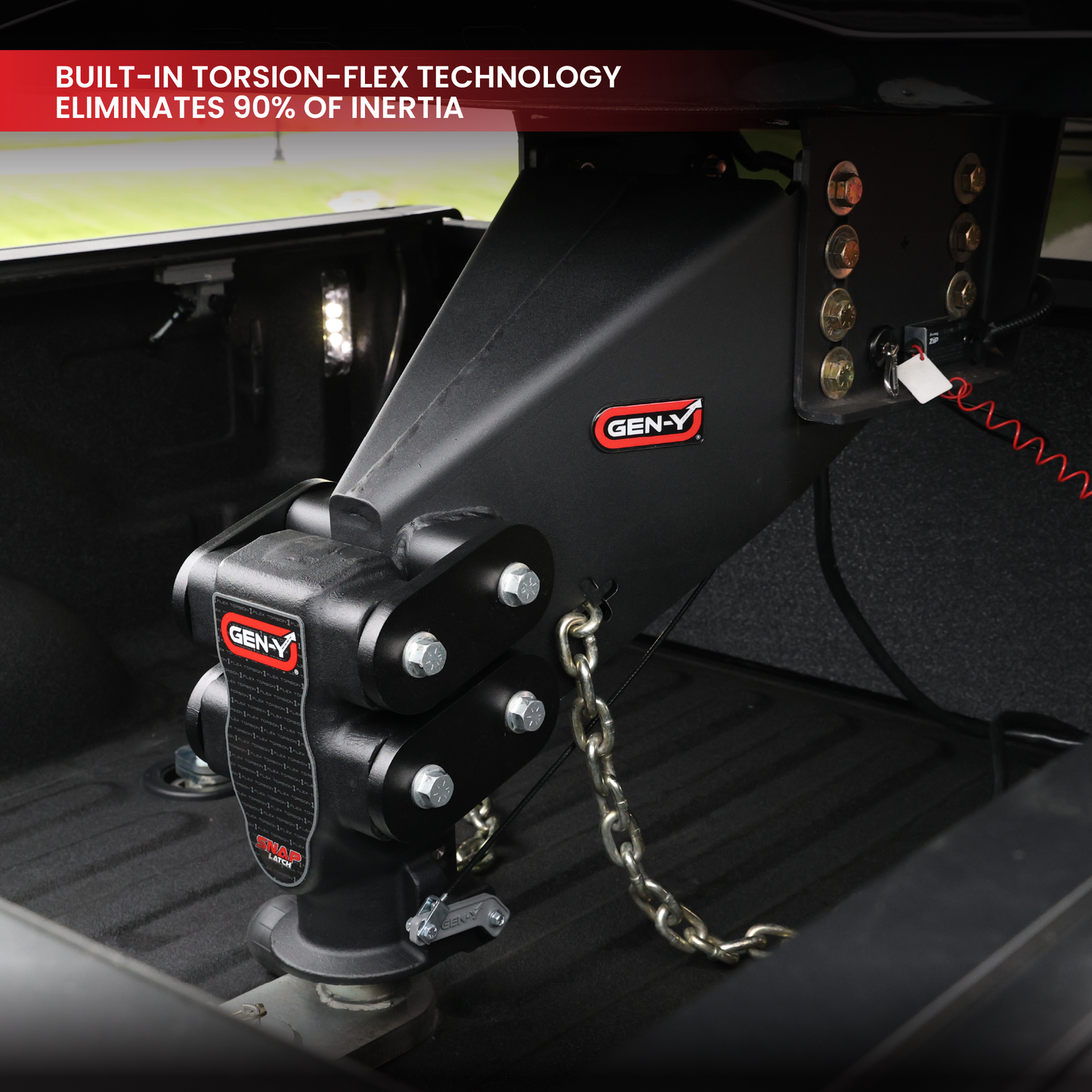 The EXECUTIVE Fifth Wheel-to-Gooseneck (Torsion-Flex) Pin Box