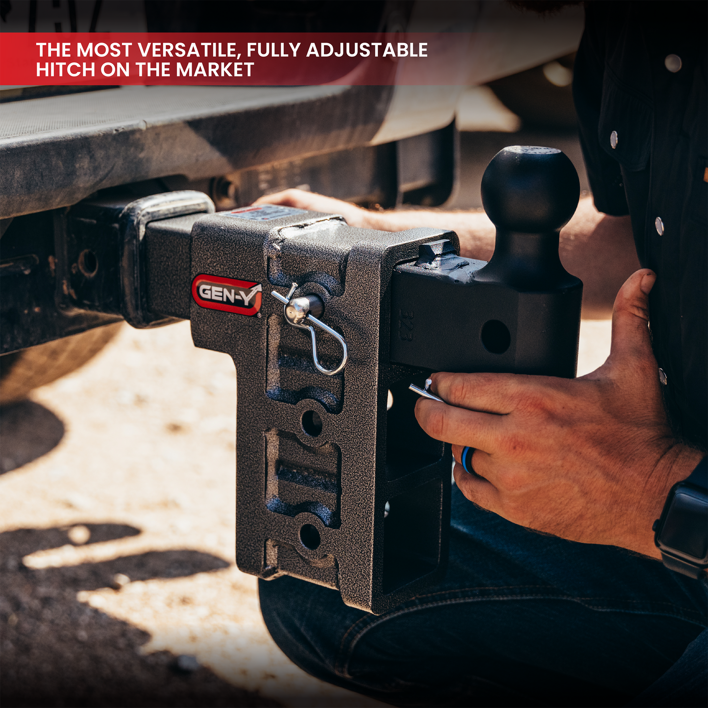 The MEGA-DUTY 10K Drop Hitch (2" Shank)