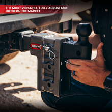 The MEGA-DUTY 16K Drop Hitch (2" Shank)