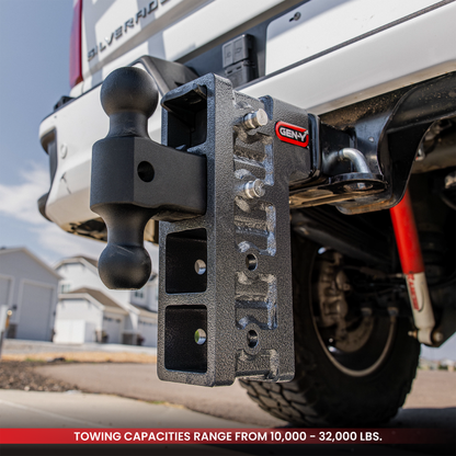 The MEGA-DUTY 16K Drop Hitch (2" Shank)