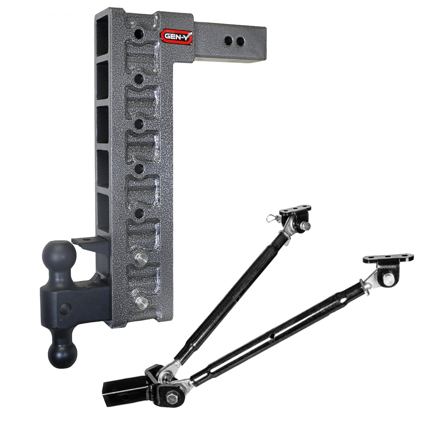 The MEGA-DUTY 21K Drop Hitch (2 ½" Shank)