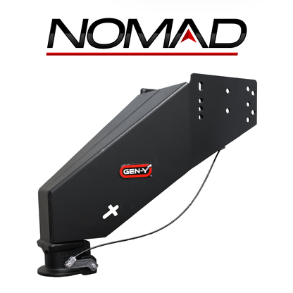 The NOMAD Fifth Wheel-to-Gooseneck Static Pin Box with SnapLatch Coupler