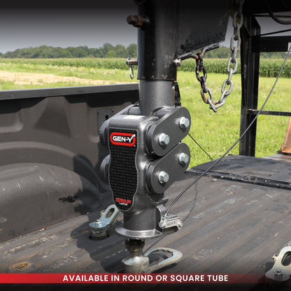 The SPARTAN (Torsion-Flex) Gooseneck Coupler with SnapLatch