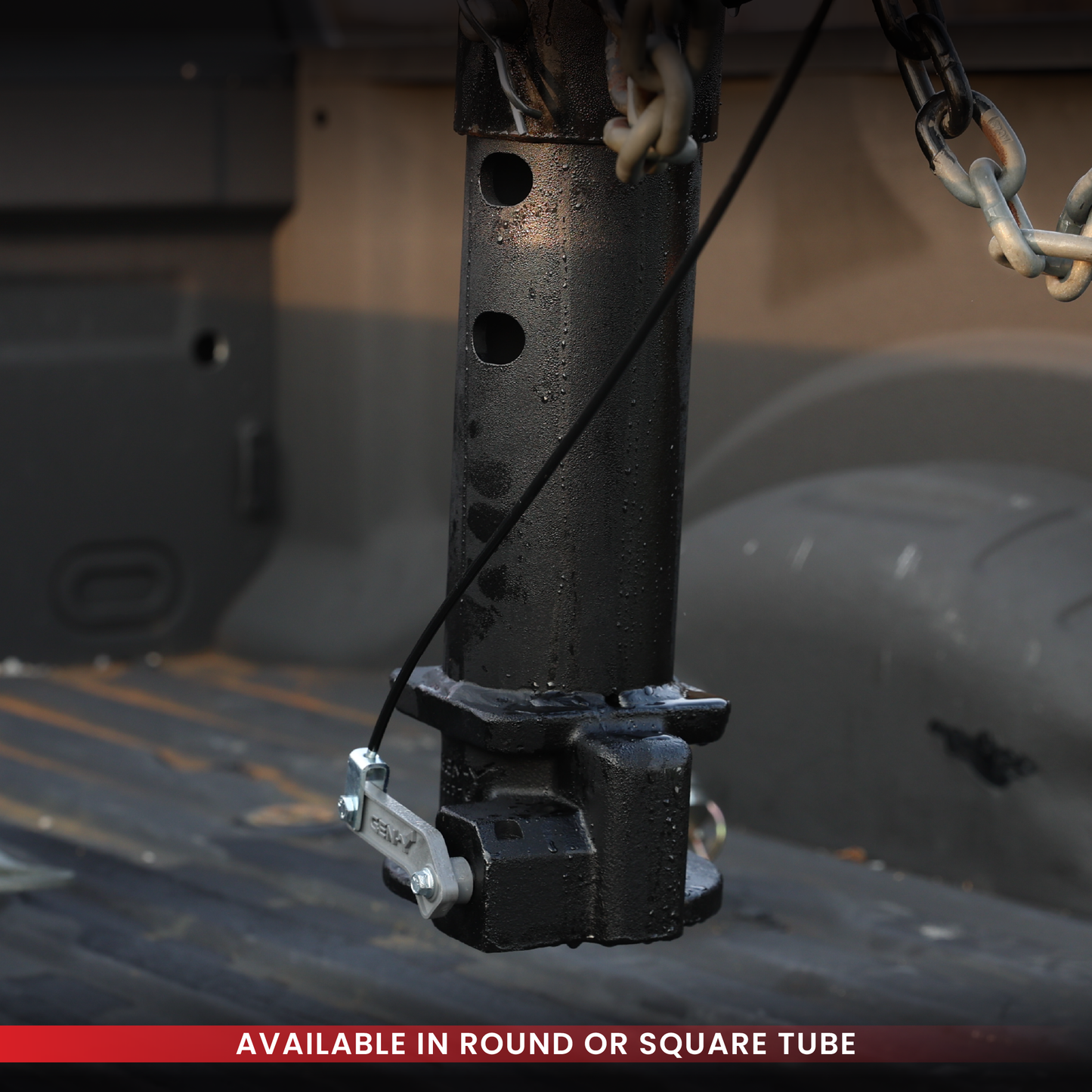 The VIKING Static Gooseneck Coupler with SnapLatch