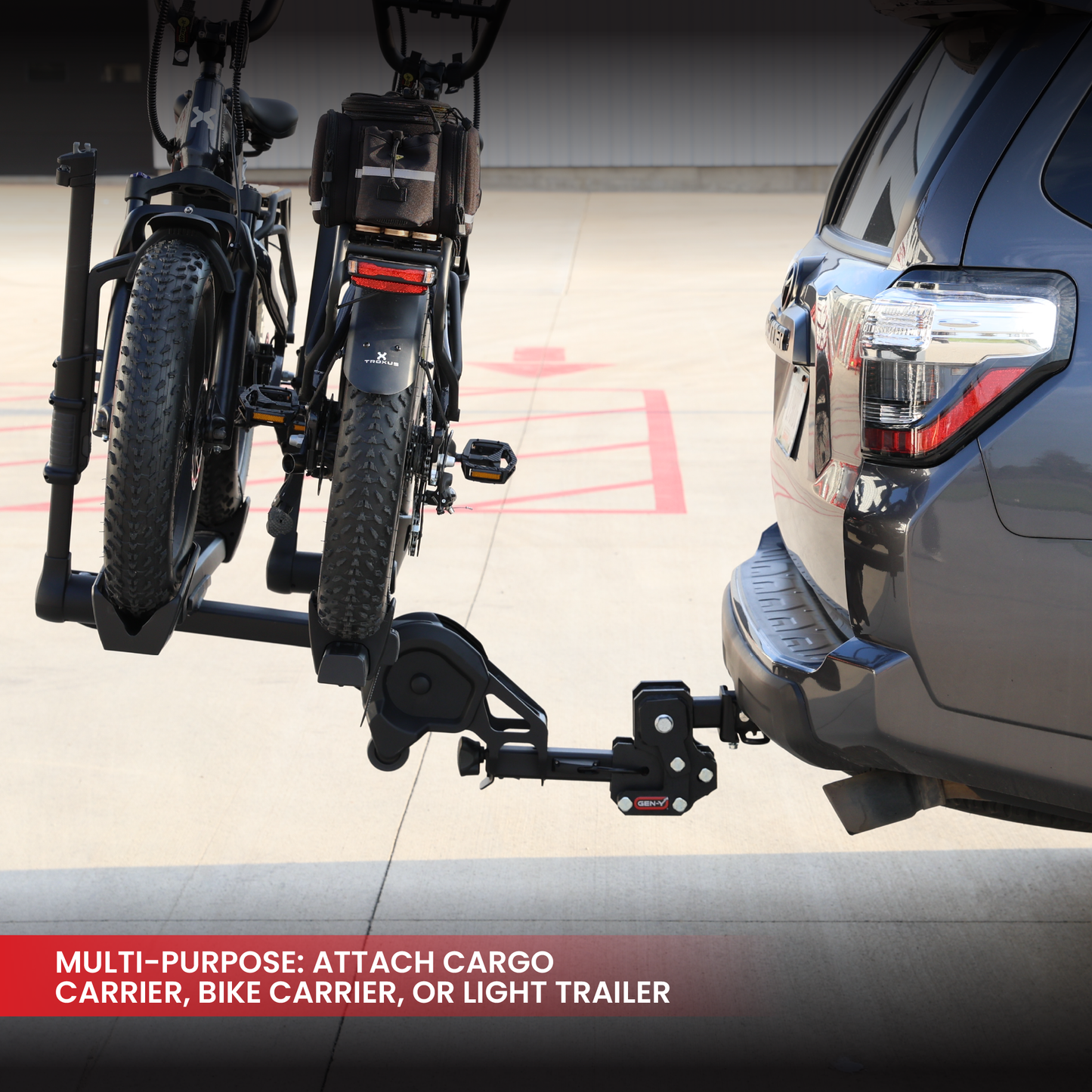 The VOYAGER (Torsion-Flex) Cargo Carrier Hitch
