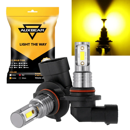 For 2004 Ford F150 Heritage F-16 Plus Series 9007 Built-in Canbus Automotive Grade 14000LM LED Light Bulbs High Low Beam Bundle