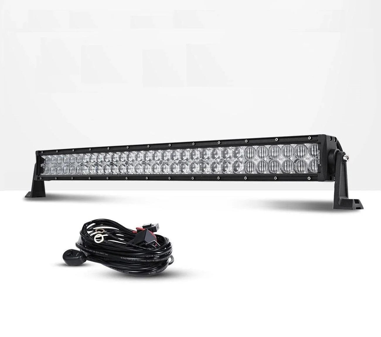 22 Inch-52 Inch 5D Series Straight/Curved Combo Beam Double Row LED Light Bar for 2016 Ford F150