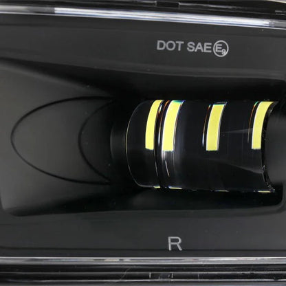 (2pcs/set) 36W LED Fog Light for Dodge Ram 1500 2009-2012 Dodge Ram 2500/3500 2010-2018 (Black)