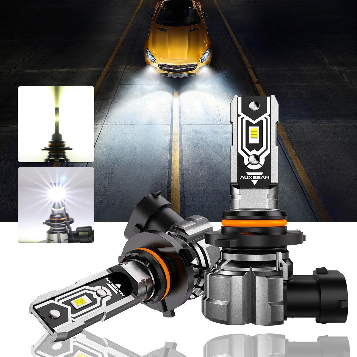 For 2004 Ford F150 Heritage F-16 Plus Series 9007 Built-in Canbus Automotive Grade 14000LM LED Light Bulbs High Low Beam Bundle