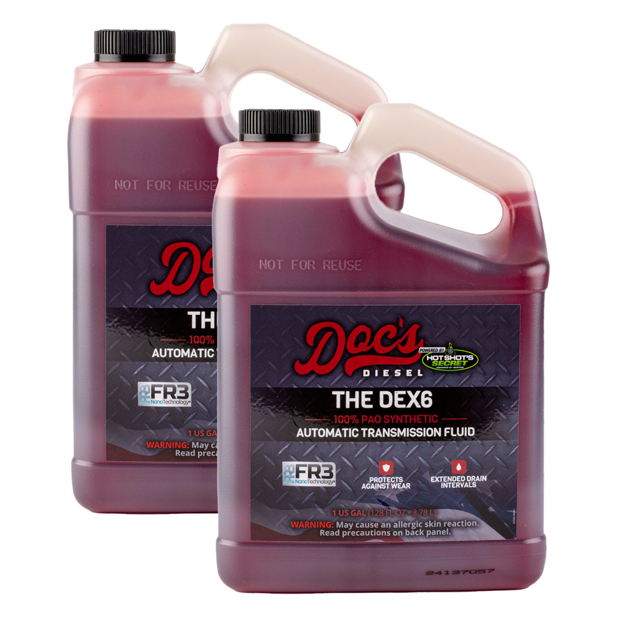 Doc's Diesel DEX6 Dexron VI and Mercon LV Automatic Transmission Fluid