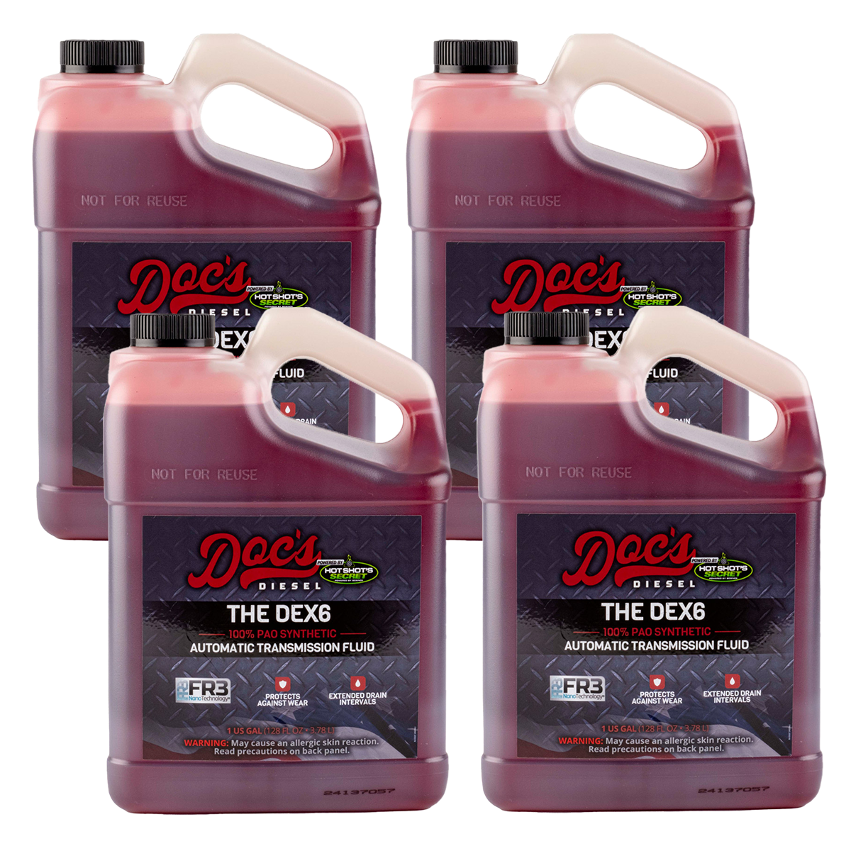 Doc's Diesel DEX6 Dexron VI and Mercon LV Automatic Transmission Fluid