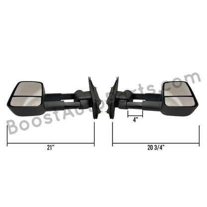 GM Style Dodge Ram 2500/3500 Tow Mirrors (2019-2022) - Style 1
