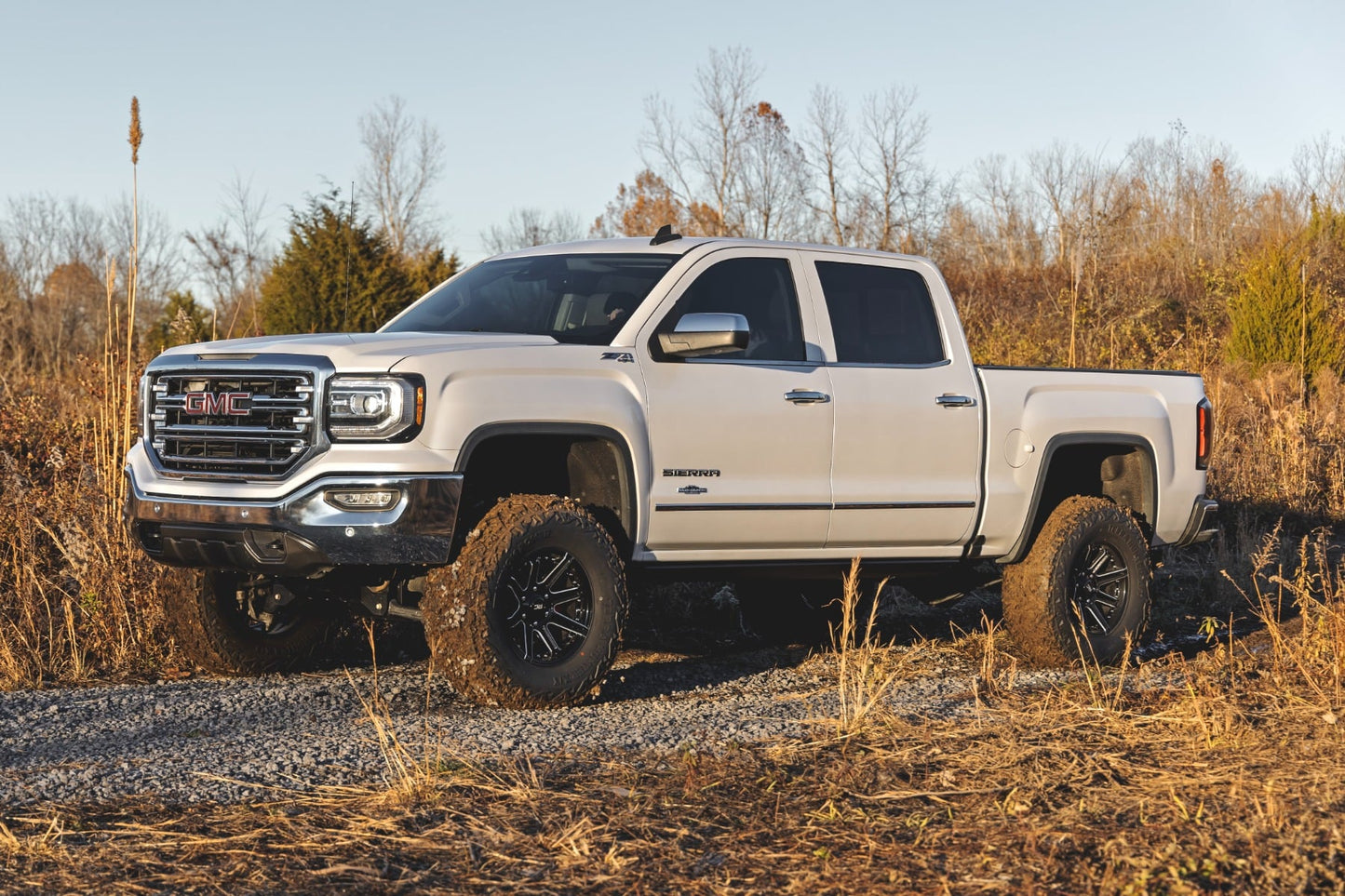 7 Inch Stamped Steel LCA Lift Kit | Forged UCA | Bracket | Chevy/GMC 1500 (16-18)