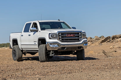 7 Inch Stamped Steel LCA Lift Kit | Forged UCA | Bracket | Chevy/GMC 1500 (16-18)
