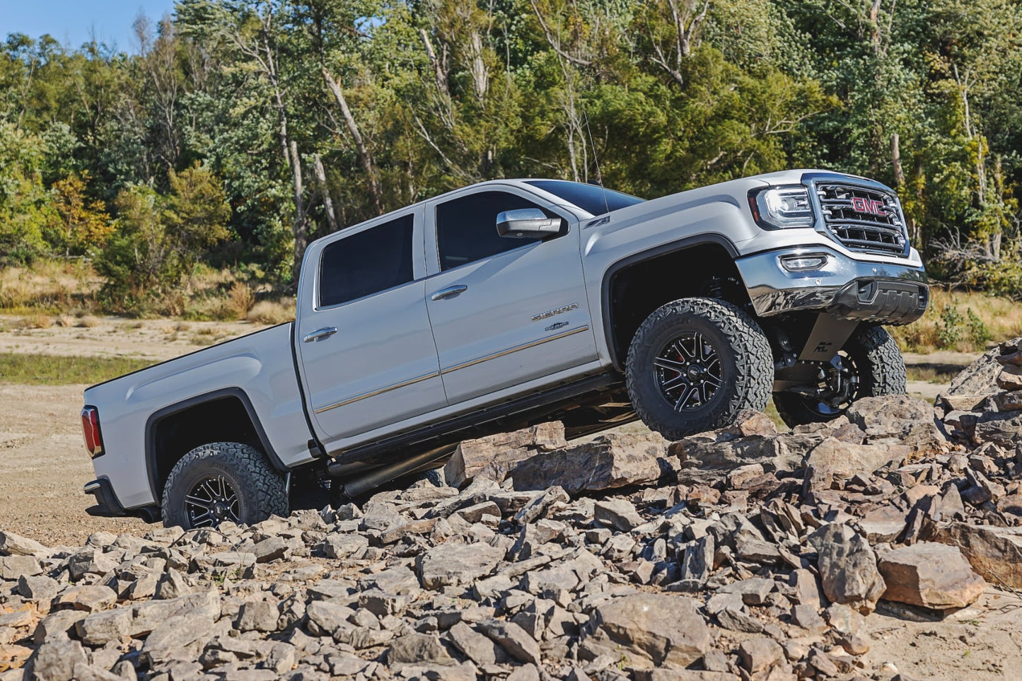 7 Inch Stamped Steel LCA Lift Kit | Forged UCA | Bracket | Chevy/GMC 1500 (16-18)