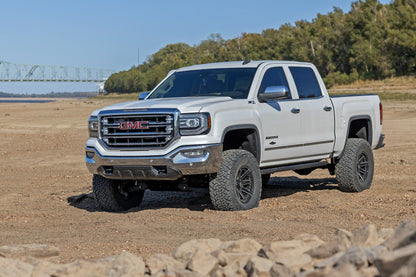 7 Inch Stamped Steel LCA Lift Kit | Forged UCA | Bracket | Chevy/GMC 1500 (16-18)
