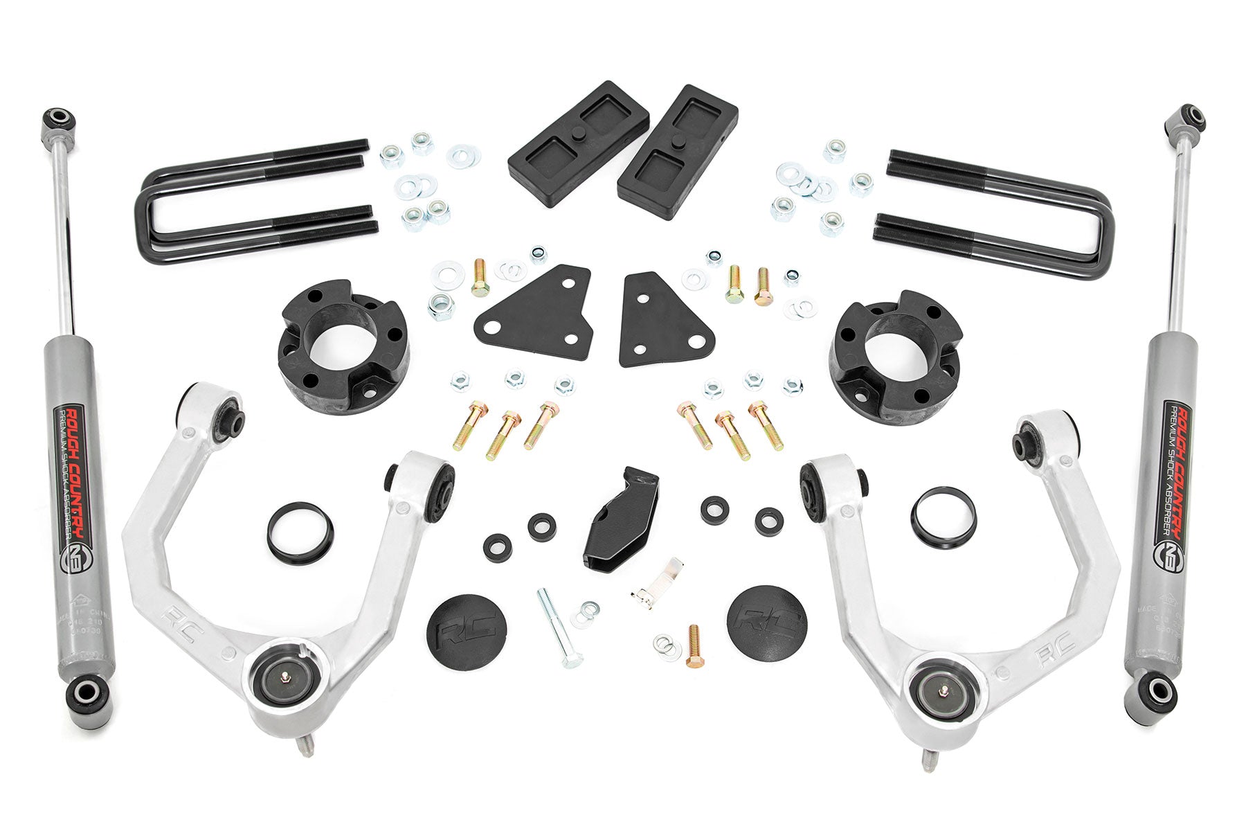 3.5 Inch Lift Kit | Ford Ranger 4WD (2019-2023)