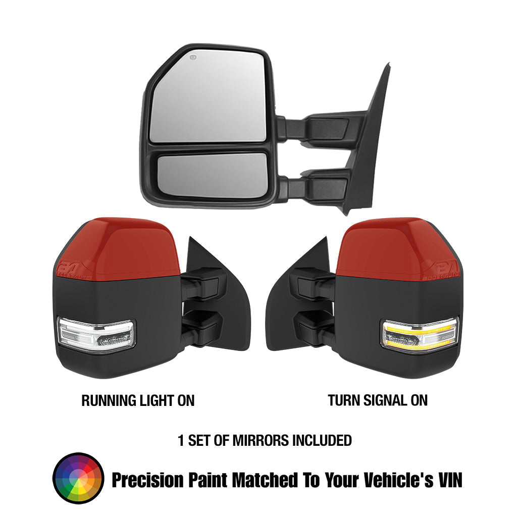 Ford F250/F350 Superduty (2017-2022) New Style Tow Mirrors