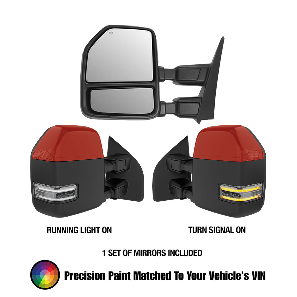 Ford F250/F350 Superduty (2017-2022) New Style Tow Mirrors