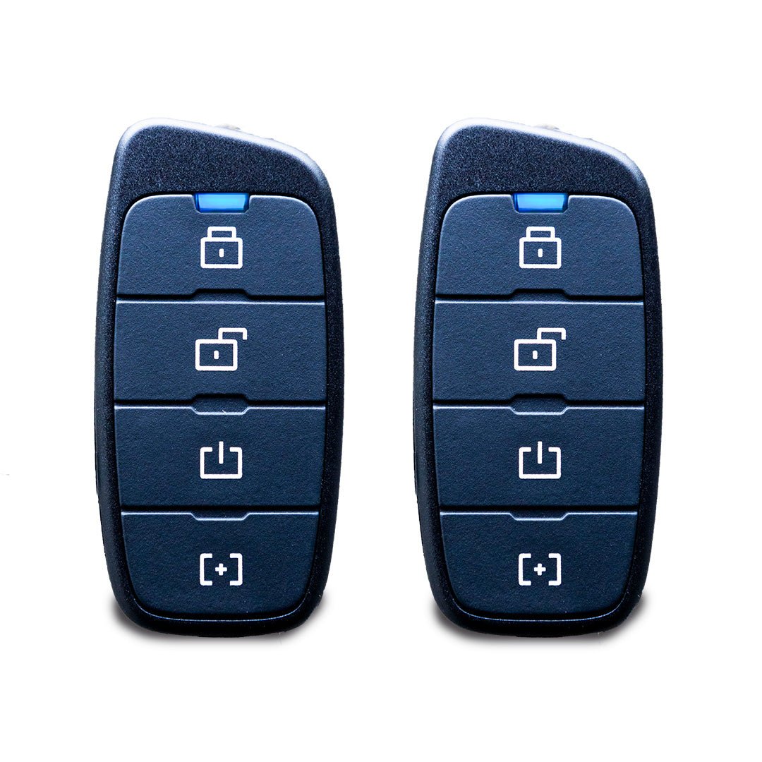 RFKIT2W - (2) 4-Button 2-Way Remotes with Antenna Upgrade Kit